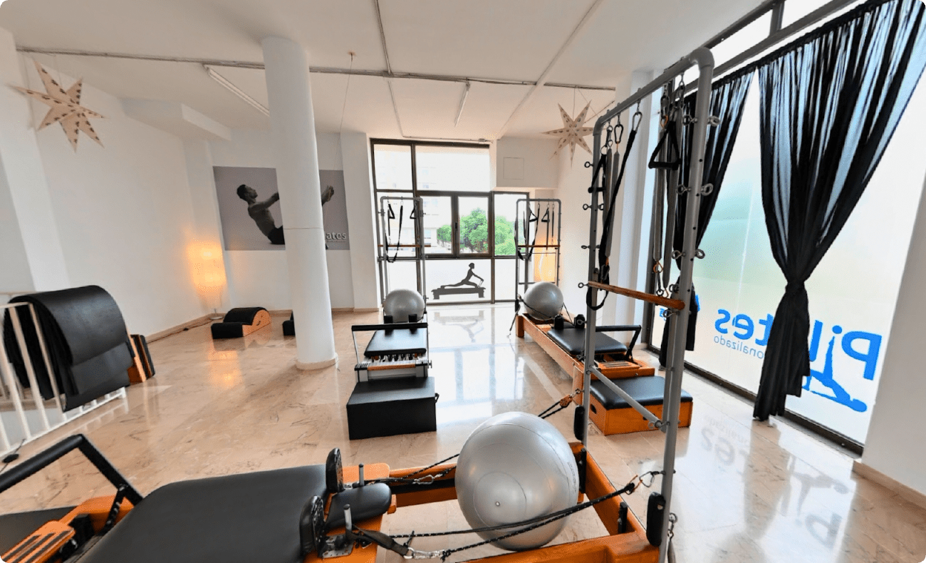 Pilates máquinas slider